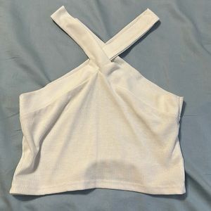 Women’s crossover halter top